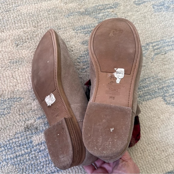 TOM’S DESERT BAJA LAUREL SUEDE BOOTS SIZE 8 EUC - Picture 9 of 12